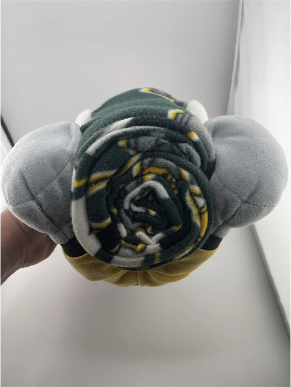 Green Bay Packers Mickey Mouse Throw Blanket NFL Offical Brand New